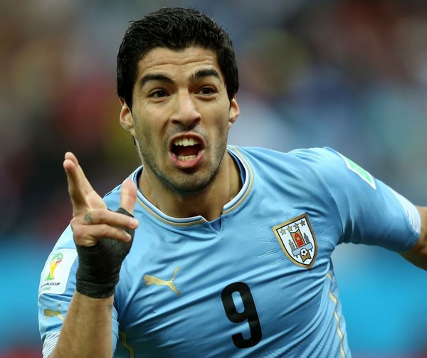 Luis Suárez<br><font size=1>Uruguay</font>